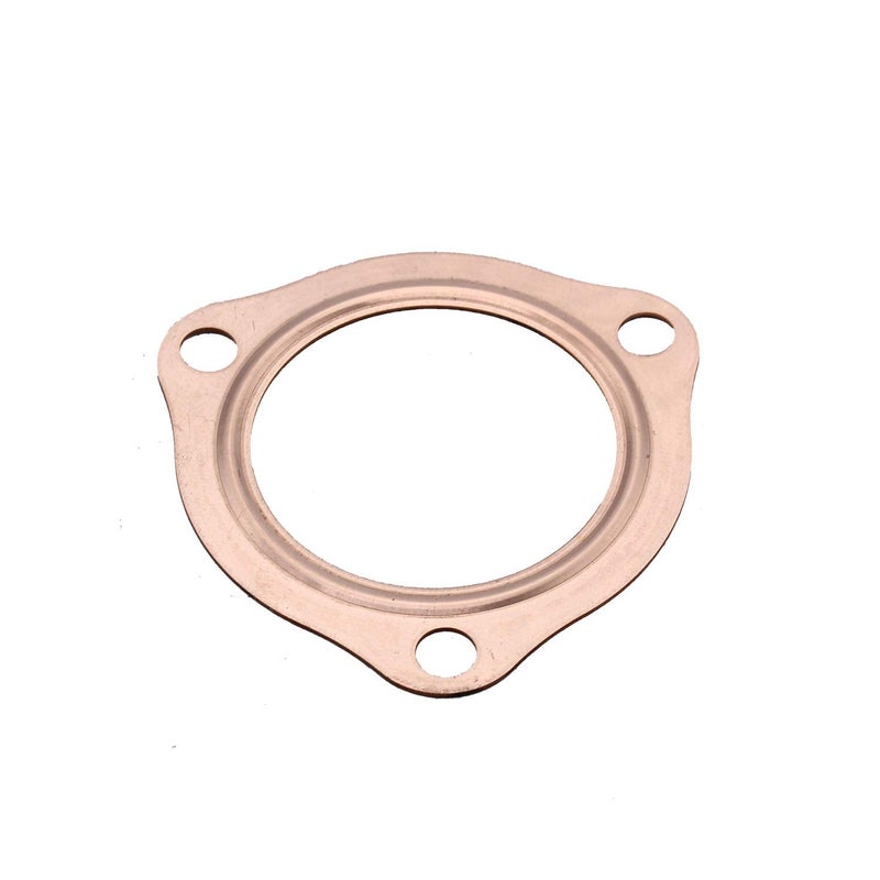 TAKPART 2 1/2"" Copper Header Exhaust Collector Gaskets 2.5 inch Exhaust Gaskets Compatible for SBC BBC 302 350 454 - Image 3
